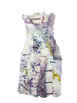 Liz Nicholls - Collage Dress 2